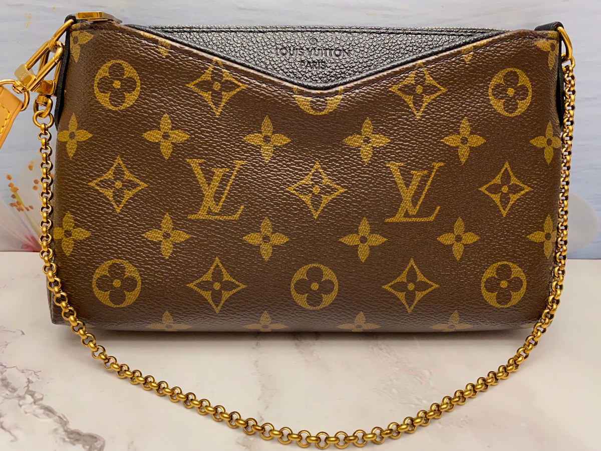 Louis Vuitton Pallas Chain in Monogram Noir - SOLD