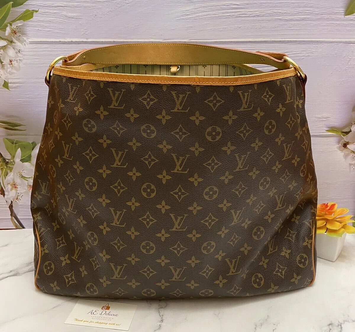 Louis Vuitton Delightful GM Monogram Large Handbag Shoulder Bag (SD418 – AE  Deluxe LLC®