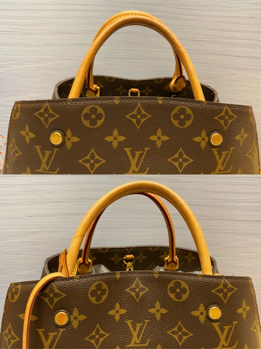 Louis Vuitton Montaigne Monogram MM Shoulder Purse Satchel Handbag – AE  Deluxe LLC®