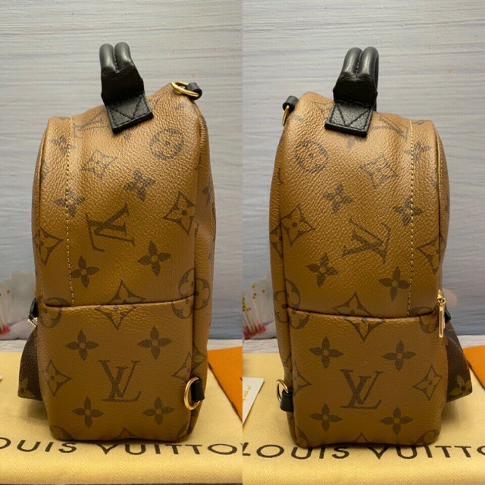 Louis Vuitton Palm Springs Mini Monogram Reverse Backpack (FL1138) – AE Deluxe LLC® Louis Vuitton Palm Springs Mini Monogram Reverse Backpack (FL1138) – AE Deluxe LLC®