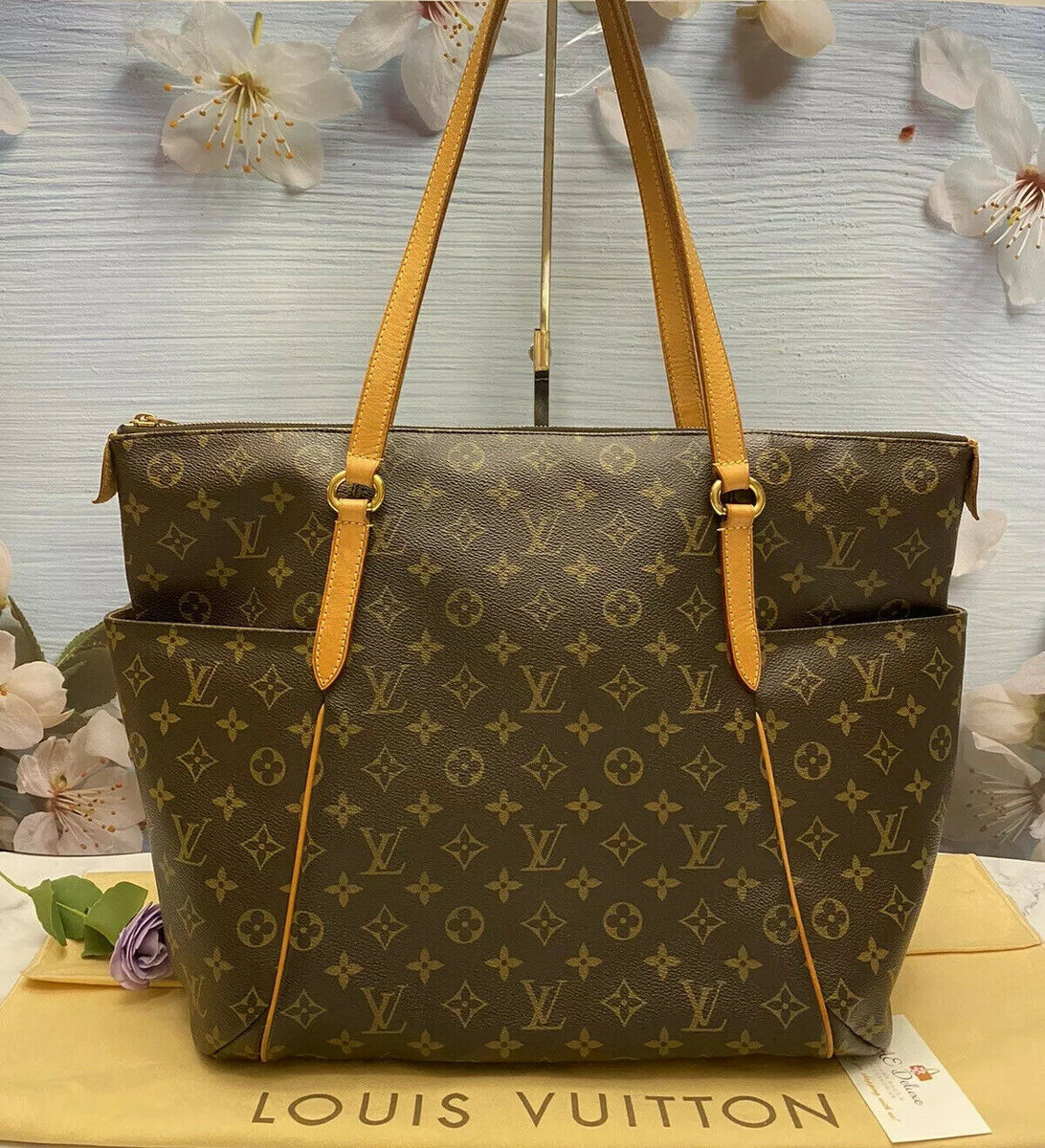 Louis Vuitton Totally GM Monogram Shoulder Tote Handbag (DU0120