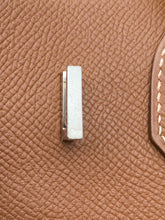 Load image into Gallery viewer, Hermès Birkin 25 Gold Epsom Palladium Hardware + Box + Dust Bag + CoA