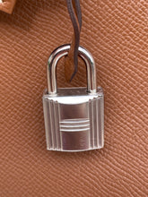 Load image into Gallery viewer, Hermès Birkin 25 Gold Epsom Palladium Hardware + Box + Dust Bag + CoA