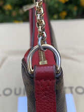 Load image into Gallery viewer, Louis Vuitton Pallas Red Clutch Crossbody (GI3176)