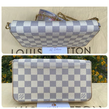 Load image into Gallery viewer, Louis Vuitton Felicie Damier Azur Clutch Crossbody (MI2108)
