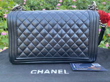 Load image into Gallery viewer, Chanel Medium Le Boy Caviar Shoulder Bag (old version)