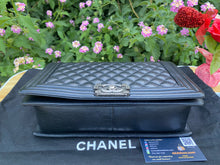 Load image into Gallery viewer, Chanel Medium Le Boy Caviar Shoulder Bag (old version)