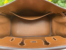 Load image into Gallery viewer, Hermès Birkin 25 Gold Epsom Palladium Hardware + Box + Dust Bag + CoA