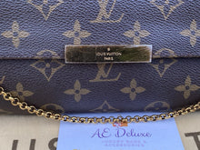 Load image into Gallery viewer, Louis Vuitton Favorite MM Monogram Chain Clutch Crossbody (DU0117)