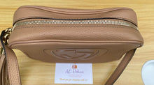 Load image into Gallery viewer, GUCCI Soho Disco Beige Calfskin Small Crossbody (0192)