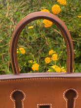 Load image into Gallery viewer, Hermès Birkin 25 Gold Epsom Palladium Hardware + Box + Dust Bag + CoA