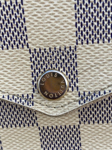 Louis Vuitton Felicie Damier Azur Clutch Crossbody (MI2108)