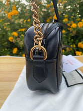 Load image into Gallery viewer, Gucci GG Marmont Mini Black Matelasse Leather Crossbody (6849)