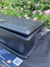 Load image into Gallery viewer, Chanel Medium Le Boy Caviar Shoulder Bag (old version)