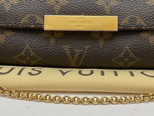Load image into Gallery viewer, Louis Vuitton Favorite PM Monogram Clutch Chain Crossbody (FL1113)