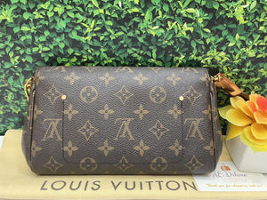 Louis Vuitton Favorite PM Monogram Clutch Chain Crossbody (FL1113)