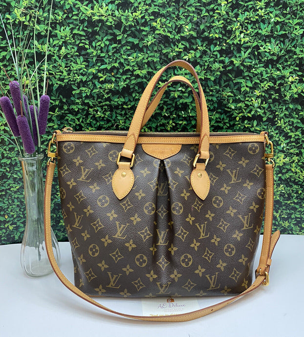 Louis Vuitton Palermo PM Monogram Shoulder Purse Crossbody Bag (SR3142)