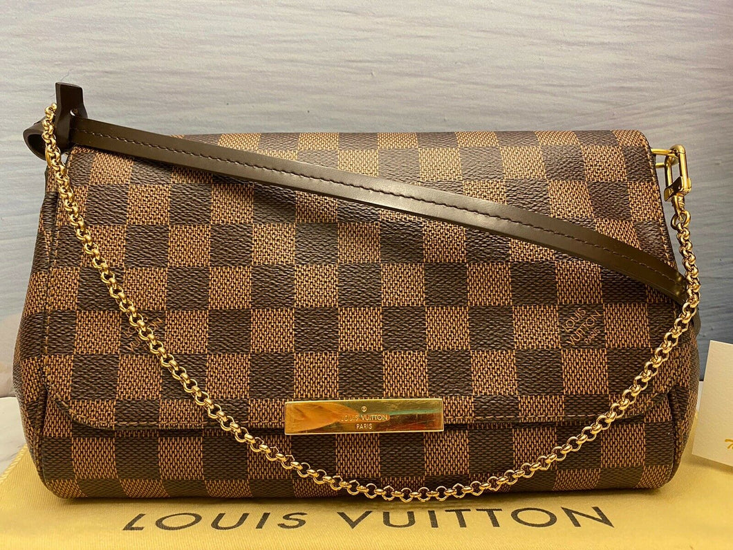 Louis Vuitton Favorite MM Damier Ebene Crossbody (SD4115)