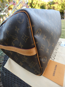 Louis Vuitton Speedy 35 Bandouliere MNG Shoulder Bag