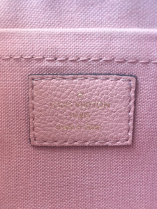 Louis Vuitton Pallas Pink Clutch Crossbody (GI1167)
