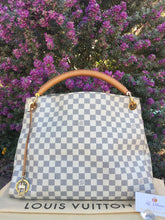 Load image into Gallery viewer, Louis Vuitton Artsy MM Damier Azur Hobo (CA2181)
