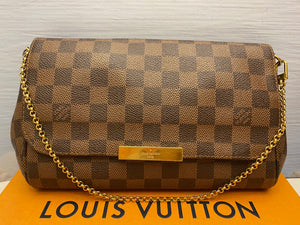 Louis Vuitton Favorite MM Damier Ebene Crossbody (FL0145)