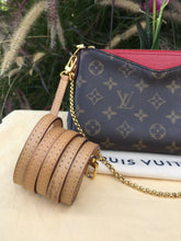 Load image into Gallery viewer, Louis Vuitton Pallas Red Clutch Crossbody Bag (GI4156)