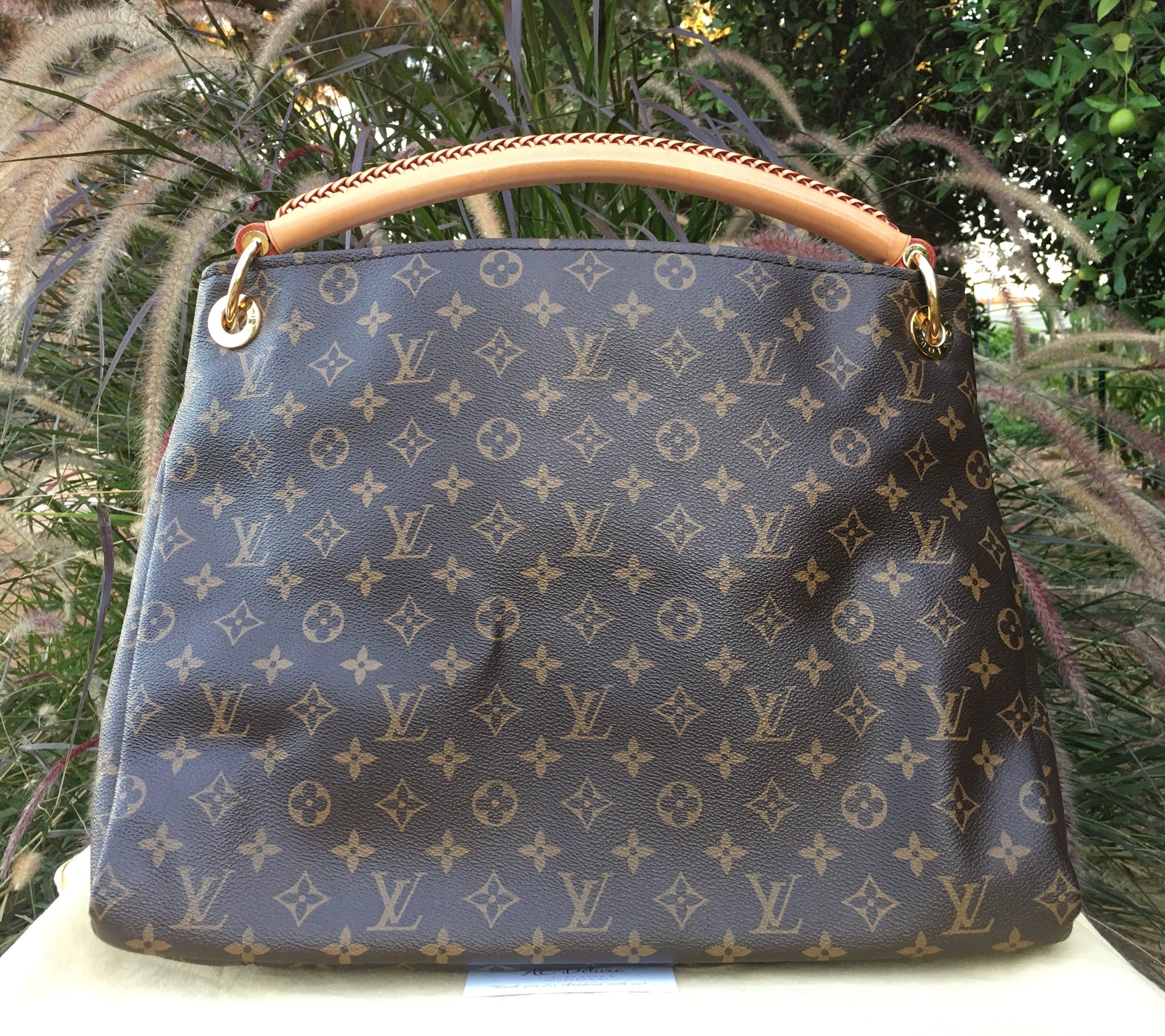 Louis Vuitton, Bags, Louis Vuitton Authentic Artsy Monogram Mm Shoulder  Hobo Handbag Ca31 Spain Bag