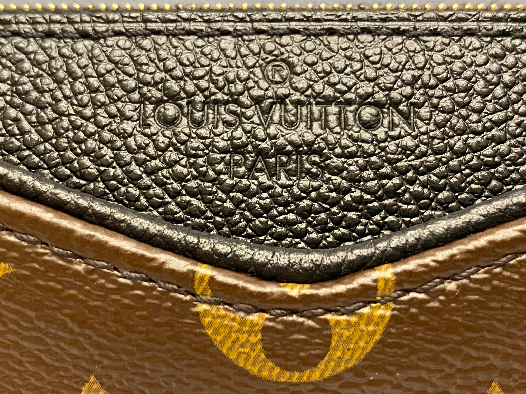 Date Code & Stamp] Louis Vuitton Pallas Clutch Monogram Canvas
