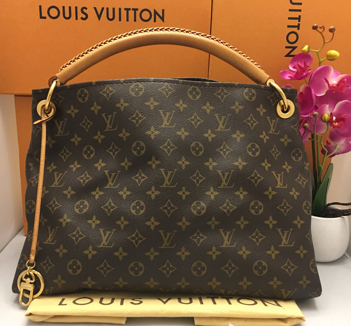 Louis Vuitton Artsy MM Monogram Hobo Bag (GI0142)