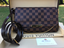 Load image into Gallery viewer, Louis Vuitton Favorite MM Damier Ebene Crossbody Bag (DU3164)