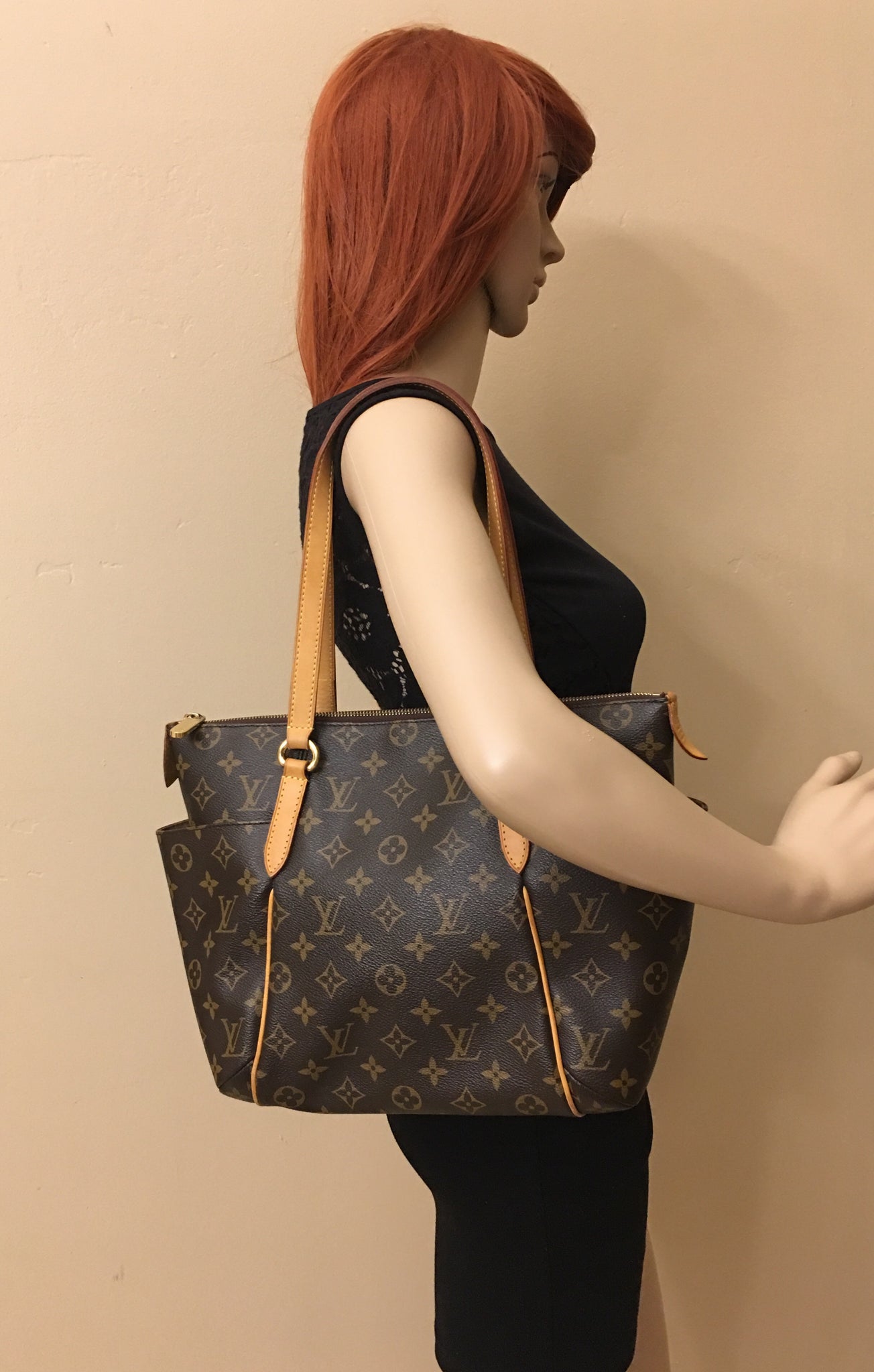 Louis Vuitton Monogram Totally PM Shoulder Tote Bag