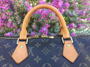 Louis Vuitton Speedy 35 Bandouliere Monogram Crossbody Handbag (DU3183)