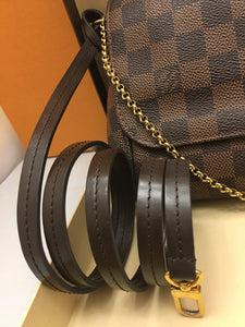Louis Vuitton Favorite MM Damier Ebene Crossbody Bag (FL4104)