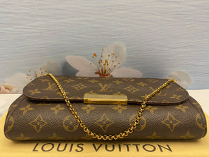 Louis Vuitton Favorite MM Monogram Bag (SA4186)