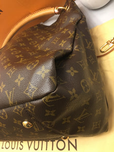 ♥️ Auth Louis Vuitton Artsy GM Monogram Large Tote Shoulder Bag + Dust Bag ♥️