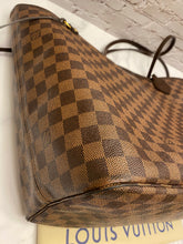 Load image into Gallery viewer, Louis Vuitton Neverfull GM Damier Ebene Red Tote (FL5103)