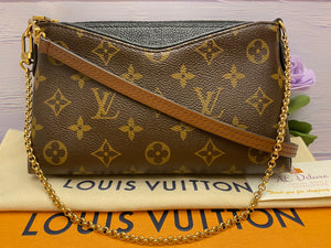 Louis Vuitton Pallas Noir Crossbody (CA4156)