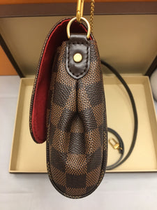 Louis Vuitton Favorite MM Damier Ebene Crossbody Bag (FL4104)
