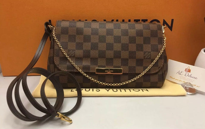 Louis Vuitton Favorite MM Damier Ebene Crossbody (FL1106)