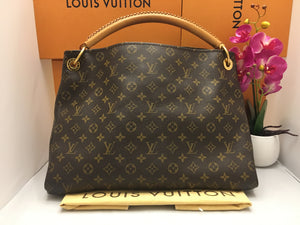 Louis Vuitton Artsy MM Monogram Hobo Bag (GI0142)