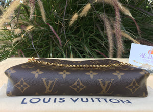 Louis Vuitton Pallas Red Clutch Crossbody Bag (GI4156)
