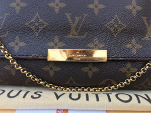 Louis Vuitton Favorite MM Monogram Crossbody Bag (MI1134)