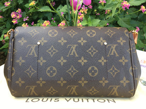 Louis Vuitton Favorite MM Monogram Bag (SA0144)