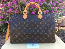 Load image into Gallery viewer, Louis Vuitton Speedy 35 Bandouliere Monogram Crossbody Handbag (DU3183)