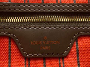 Louis Vuitton Neverfull MM Damier Ebene Tote (SD2178)