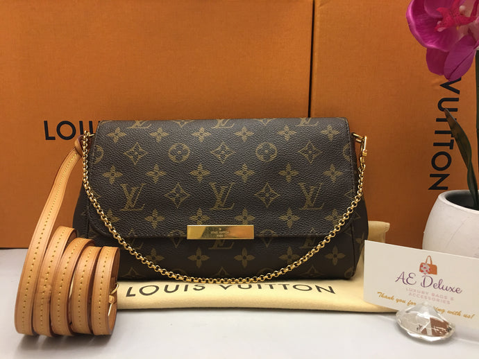 Louis Vuitton Favorite MM Monogram Crossbody Bag (DU2193)