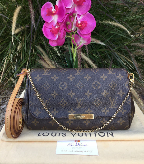 Louis Vuitton Favorite MM Monogram Crossbody Bag (MI1134)