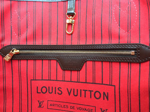 Louis Vuitton Neverfull MM Damier Ebene Canvas Tote (SF0155)