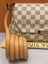 Load image into Gallery viewer, Louis Vuitton Favorite MM Damier Azur Crossbody Bag (FL1164)